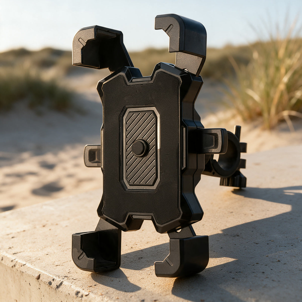 Support téléphone vélo 360° noir à quatre griffes, FATADDICT